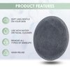 SUNLAND Resuable Makeup Remover Pads with Laundry Bag -Soft and Fridnely for Face Eye Lip Remover Pads(Grey)