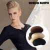 Bump It Up Inserts Hair Clips Sponge Volume Hair Base Head Cushion Invisible Fluffy Hair Pad Hair Style Tool for Women 4 pcs (Brown)