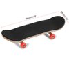 1Pc Maple Wooden Alloy Fingerboard Finger Skateboards Mini Fingerboard with Soft Pad Bearing Wheels and Box Reduce Pressure Kids Gifts(Red)