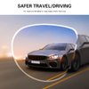2 Pairs Invisible Bifocal Reading Sunglasses UV400 Protection Spring Hinge Sun Readers Anti Glare Blue Light Blocking Glasses for Men Women Sports Driving Safety Eyeglasses Tinted Shades Eyewear 1.5