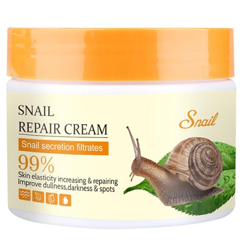 Snail Repair Cream, Snail Moisturizer with Snail Secretion Filtrate, Repair Damage Skin, Ruduce F...