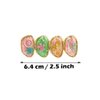 Handmade Amber Hair Clip 2.5" Imperial Color Assorted Women Girls Cute Hair Clip, Style A