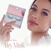 VLuxe Airy Mink False Eyelashes, 100% Real Mink Fake Eye Lash, Lightweight Superfine Clear Band for Natural Look, Classic Styles, Easy Apply & Comfort (Morning Light)