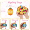 Anboor 12 Pcs Eggs Squishies Stress Balls for Egg Hunt Party Favors Easter Basket Stuffers Stess Relief Toys for Boys and Girls