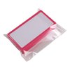 BEAUTY LEADER 15pcs Nail Art Soft Stamping Protective Rose Red Color Stamper Rectangel Stamp Holder for 6x12cm Stamping Plate