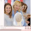 Hillban 3 Pcs Nylon Wig Storage Bags Wig Packaging Bags Wig Bags to Protect from Dirt and Dust Bundles Hair Extension Storage for Home Travel Salon Use