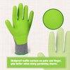 WORKPRO 6 Pairs Garden Gloves, Work Glove with Eco Latex Palm Coated, Working Gloves for Weeding, Digging, Raking and Pruning(M)