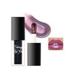 Easilydays Black Color Changing Lip Oil, Magic Shimmer Tinted Lip Gloss Plumping Glitter Big Brush Ph Changing Lip Oil, Longlasting Nourishing Lip Glow Oil Non-Sticky Lip Balm for Lip Care&Dry Lips