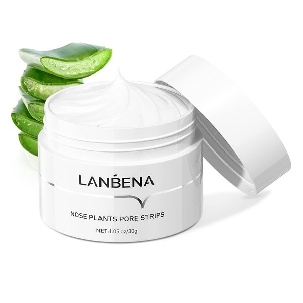 LANBENA Puntos Negros, Blackhead Mask Pore Strips, Deep Cleansing for All Skin Types, Unisex
