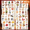 Woodland Temporary Tattoos Birthday Party Supplies Decorations 96PCS Tattoos Stickers Super Cute Fall Party Favors Kids Girls Boys Gifts Classroom School Prizes Themed Christmas