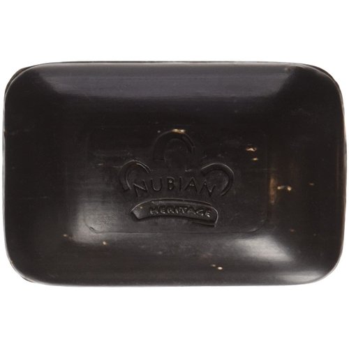 Nubian Heritage African Black Bar Soap with Oats and Aloe Vera,5 Ounce