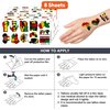 96 PCS Happy Juneteenth Freedom Day Temporary Tattoos Theme Birthday Party Decorations Supplies Favors Decor African Americans Independence Tattoo Stickers Gifts For Kids Boys Girls School Prizes