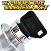 HD Switch Starter Ignition Key Switch Replaces Kubota 66101-55200 66101-55202 w/ 4 Keys & Free Carabiner - Fits G1700, G1800, G1900, G2000, G2160, G2460
