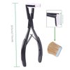 Tape in Hair Extensions Pliers Hair Sealing Pliers Flat Surface Professional Hair Extension Tool Kit for Hair Extensions Tape Tabs