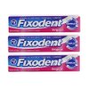 Fixodent Denture Adhesive Cream Original: 3 Packs of 2.4 Oz - Sms10