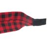 VIVIAN & VINCENT 2 Pack of Womens Vintage Plaid Headbands Headwraps Hair Band with Bow Valentines Gifts for Her Buffalo Plaid Checker Red Black