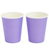 Juvale 72 Pieces of Purple Party Supplies with Paper Plates, Cups, and Napkins for Birthday Decorations (Serves 24)