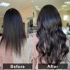 Straight Human Hair Clip In Hair Extensions 75g/pack Natural Black Clip In Extensions 8pcs Human Hair Clip-In Hair Extensions Double Weft Clips In Human Hair Extensions 22inch