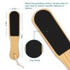 Foot rasp Foot File and Callus Remover. Best Foot Care Pedicure Surface Tool to Remove Hard Skin. Can be Used on Both Wet and Dry feet,Wood Foot File