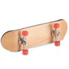 Combort 1Pc Finger Skateboards Fingerboards Sets, Maple Wooden+Alloy Fingerboard Finger Skateboards with Box Reduce Pressure Kids Gifts(Red)