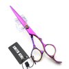 Professional Hair Cutting Scissors Set with Razor Comb Case,Hair cutting shears Hair Thinning shears with rose handle (5.5 inches)