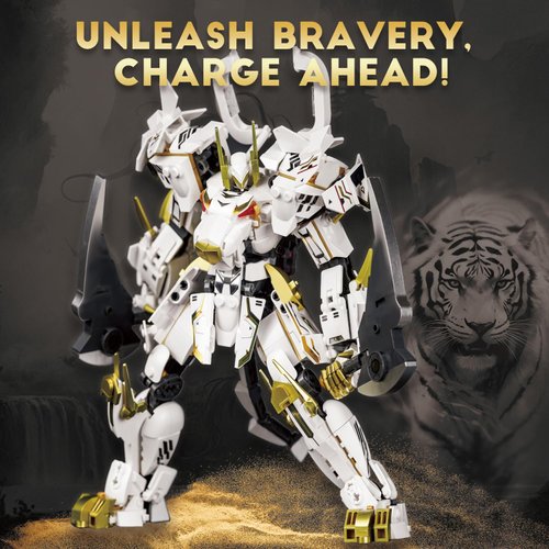 Sluban Mech Robot Building Toys for Adults, Destroy Warrior Action Figure Building Kit, Cool Kids Toys for Boys and Gift for Adults, 679PCS