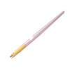 FULINJOY 3 Pcs Rose Gold Round Nail Art Brush Set Nail Painting Brush Manicure Tool UV Gel 3D Nail Brush Pens(7mm/8mm/9mm)