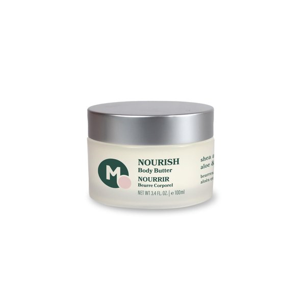 Mommy Matters NOURISH Body Butter, Pregnancy Belly and Postpartum Skin Care, Natural Stretch Mark Cream with Shea & Cocoa Butter, Vegan, Clean & Cruelty-free, 3.4 oz