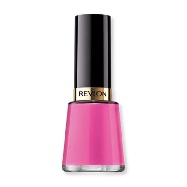 Revlon Nail Enamel, Chip Resistant Nail Polish, Glossy Shine Finish, in Pink, 276 Vivacious, 0.5 oz