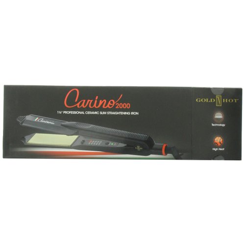 Gold 'N Hot Carino Professional Ceramic Slim Straightening Iron, 1-1/2 Inch
