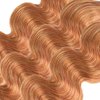 28 28 28 Inch Highlight Honey Blonde Body Wave Human Hair Bundles Unprocessed Brazilian Virgin Weave Human Hair Extensions 2 Tone Honey Blonde Mixed With Light Brown Body Wave Bundles