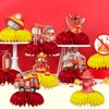 9 Pcs Firetruck Birthday Decorations Fire Hydrant Centerpiece Firefighter Birthday Party Decorations Fire Truck Party Favors Fire Truck Birthday Party Supplies