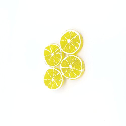 2Pcs Yellow Realistic Simulation Double Lemon Slices Hair Clips Lemon Hair Clip for Women Girls,Bangs Side Hairpins Creative Barrettes Duckbill Clips and Barrettes Decoration Food Hair Accessories