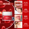 Linyuthia 4 Pcs Christmas Gifts for Women Lip Sleeping Mask Set Valentines Day Gifts Lip Mask Overnight Christmas Stocking Stuffers Lip Balm Deep Hydrating Gifts for Mom, Her, Wife, Girlfriend, Sister