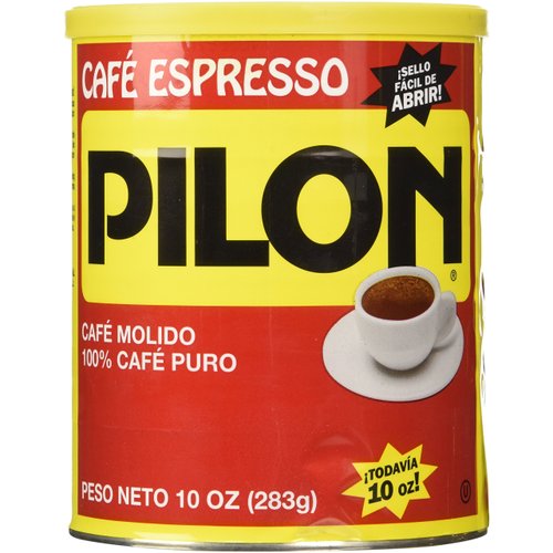 Cafe Pilon Espresso Ground Coffee 10 Ounce Can