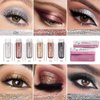 Glitter Shimmer Liquid Eyeshadow Champagne Color,Multi Dimensional Eyes Makeup Looking, Long Wearing And Quick-Drying,Shimmer Eye Shadow Looking, Easy To Appaly,Perfect For Girl or Women Gift #4