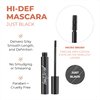 Beauty For Real I-Line 24-7 Eyeliner (Black Magic) & Hi-Def Mascara (Just Black) Set - Long-Wearing, Waterproof Gel Eyeliner + Defining & Volumizing Lash Definer - 1.1 oz