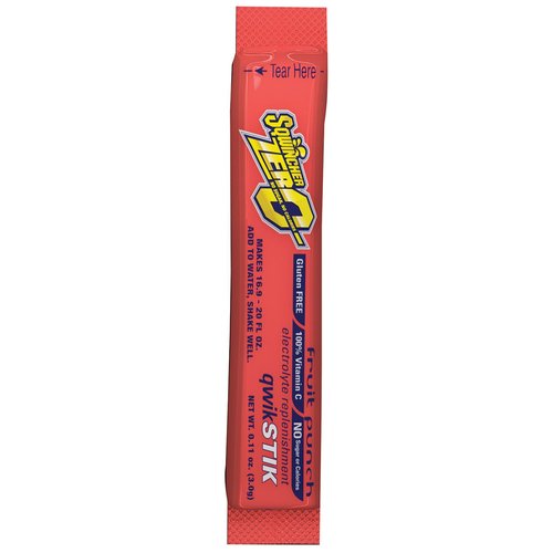 Single Serve Qwik Stik Zero, 50 Sticks/Bag, Fruit Punch