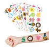 Easter Religious Temporary Tattoos bible verse scripture Holy Week Christian Faith Jesus Cross Themed Stickers for Kids Adult Party Supplies Decorations Favors and Prizes Gifts for Boys and Girls