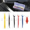 Gomake Vinyl Wrap Tool Kit Micro Stick Squeegee Car Wrap Kit Corner Squeegee Curves Slot Vinyl Wrap Tools for Car Wrapping,Vinyl Wraps Application,Tucking Tools,Window Tinting