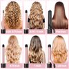 Wand Curling Iron Set, SEIPIKOL 6 in 1 Hair Straightener and Curler, 3/4 to 1 1/2 inch Ceramic Barrel Hair Curlers, Auto Off, Dual Voltage Hair Styling Hot Tools, Curling Wave Wand with Flat Iron