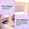 MEICOLY Fine Body Glitter,Face Glitter for Halloween,Color Changing Glitter Gel for Body,Face,Hair,Lip,Eye,Long Lasting Holographic Sequins Glitter Face Paint Glitter Makeup,Sparkling Pink,50ml