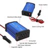 ALLWEI 300W Car Power Inverter DC 12V to 110V AC Power inverters for Vehicles Converter USB-C PD65W/18W USB Fast Charging Ports Car Charger Adapter (Blue)