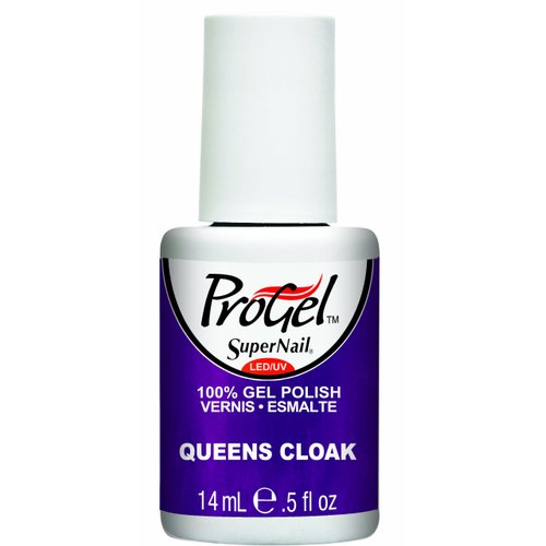 Supernail Gel Polish for Nails, Queens Cloak Shimmer, 0.5 Fluid Ounce