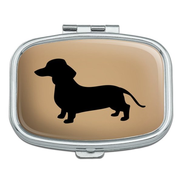 Dachshund Wiener Dog Rectangle Pill Case Trinket Gift Box