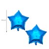 5PCS Shark Foil Balloons Under The Sea Party Decorations for Ocean Shark Theme Party Decoration Mylar Foil Shark Balloon for Baby Shower
