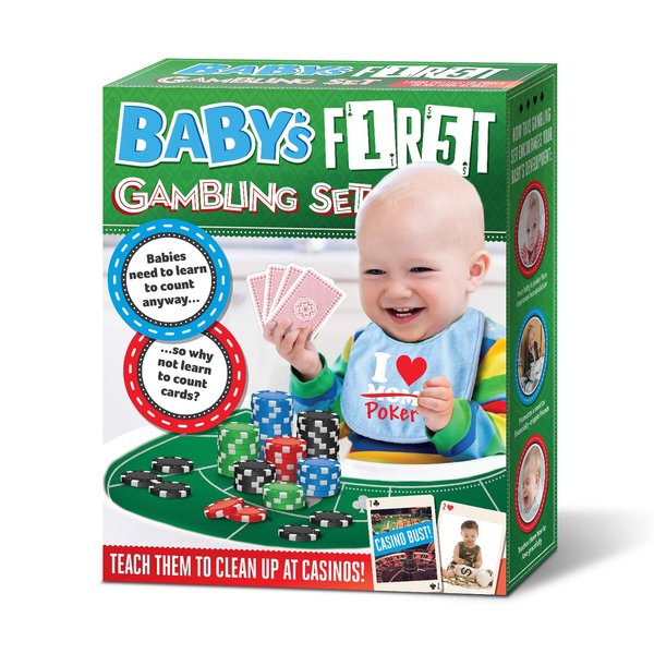 Prank Gift Box - Baby's First Gambling Kit - Perfect Gag Gift and Funny White Elephant Idea …