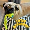 Tater's Choice 4pc Rope Toy Set, Durable Cotton Knotted Woven Pet Dog Toy Rope Set for Small to Medium Dogs, Eco-Friendly Cotton Rope Toys