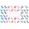 My Little Pony Water Nail Art Transfers Stickers Decals - Set of 46 - A1219