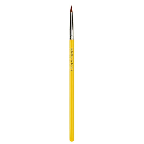 Bdellium Tools Professional Makeup Brush - Studio Series 710 Eye Liner - With Soft Synthetic Fibers, For Lining the Eyes (Yellow, 1pc)
